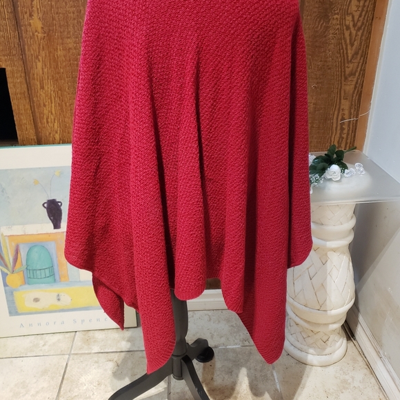 ❤ Retro/vintagecowl neck drapy poncho - Picture 5 of 6